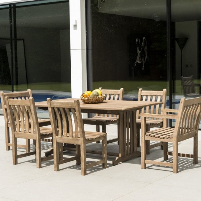 Alexander Rose Sherwood 6 Seat Dining Set