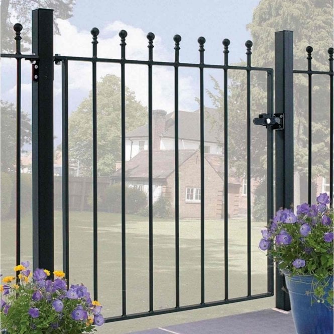 Burbage Manor Ball Top Single Gate