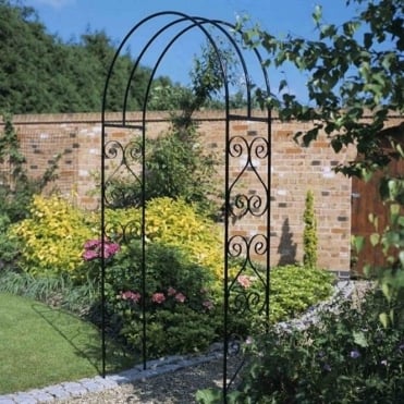 York Scroll Small Rose Arch