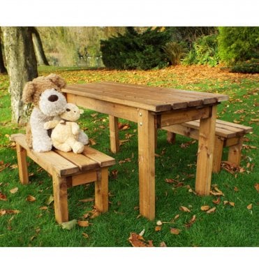 Kids Table & Bench Set