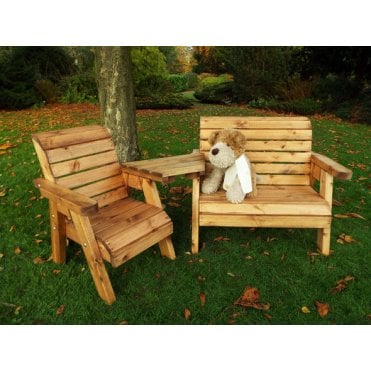 Little Fella's 3 Seater Angled Companion Set