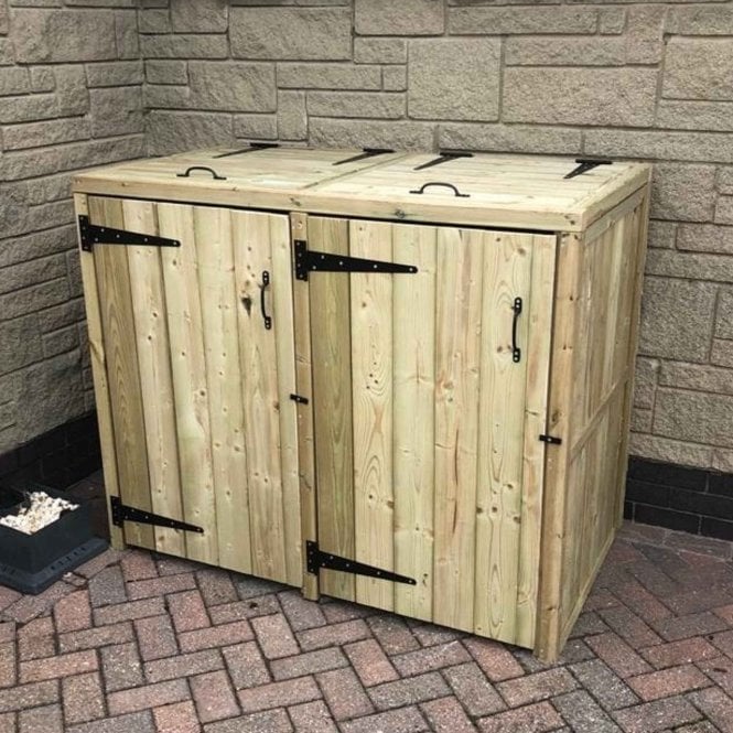 Churnet Valley Deluxe 180 Litre Double Bin Store