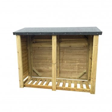 Felted Heavy Duty Log Store 6X4