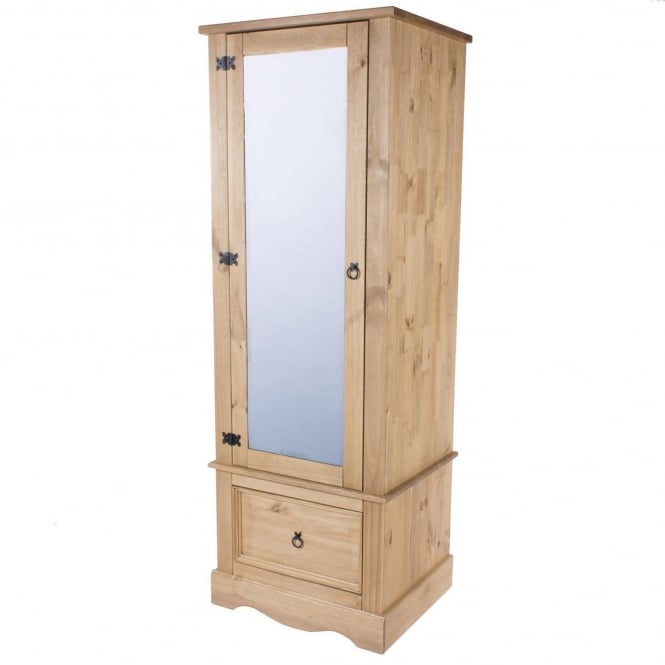 Core Corona Armoire With Mirrored Door