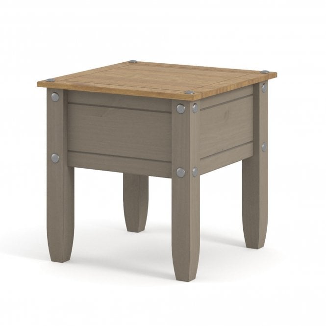 Core Corona Grey Lamp Table