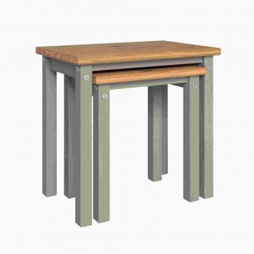 Corona Grey Linea Nst of 2 Tables