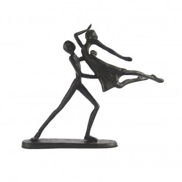 Dancing Couple in Lift Figurine