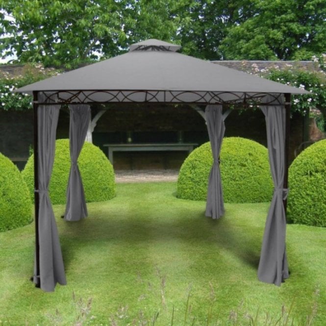 Glendale Marco Polo Gazebo 3x3m Grey