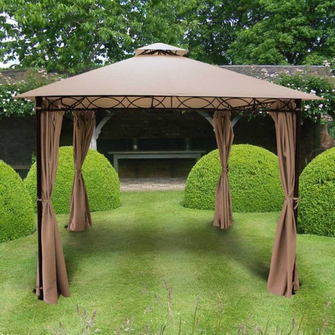 Glendale Marco Polo Gazebo 3x3m Mocha