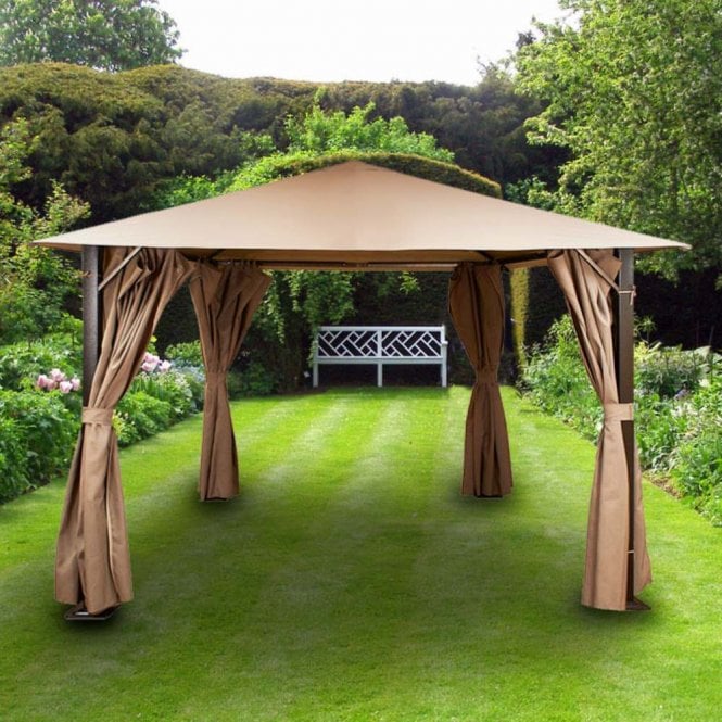 Glendale Venice Heavy Duty Gazebo 3x3m Mocha