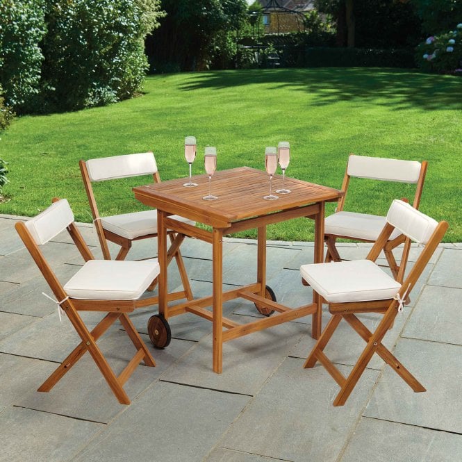 Greenhurst Seaford Portable Stowaway Dining Set