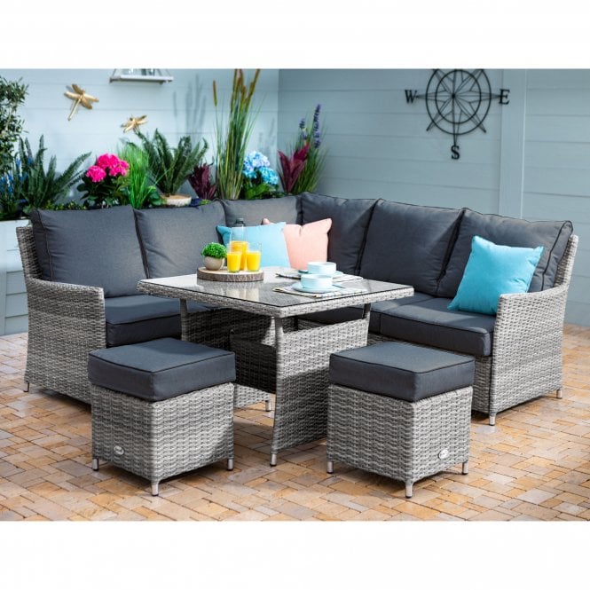 Hartman Westbury Square Corner Casual Dining Set