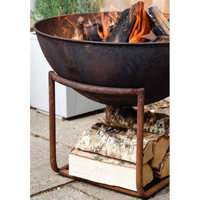 Ivyline Cast Iron Oxidised Firebowl