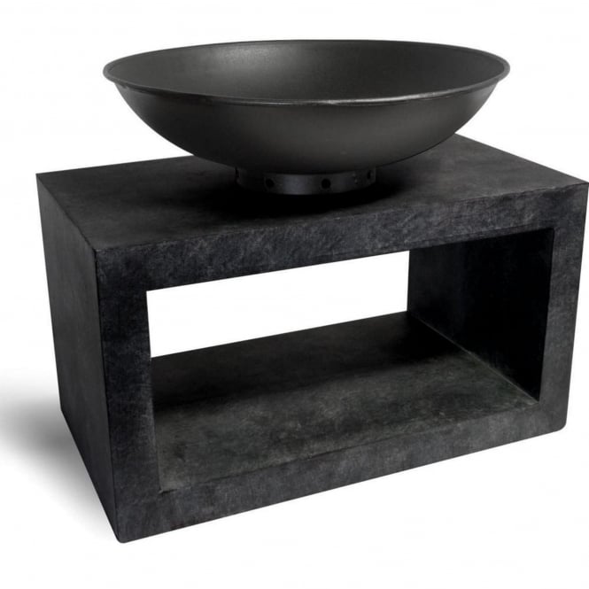 Ivyline Firefly Rectangular Granite Firebowl