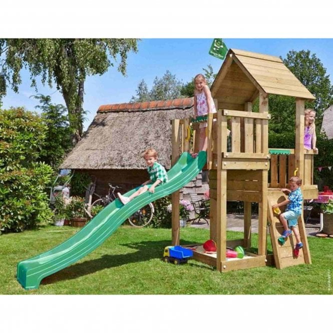 Jungle Gym Jungle Cubby Including Slide