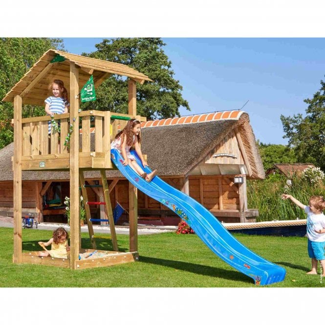 Jungle Gym Jungle Shelter Including Slide