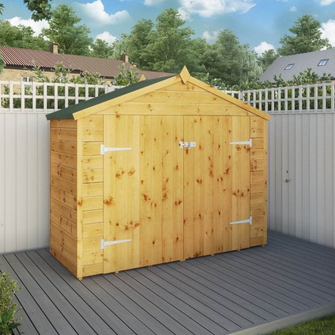 Mercia 3 x 7 Shiplap Apex Bikestore