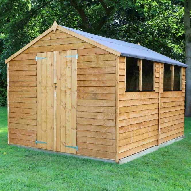 Mercia Overlap Apex Shed 12X8