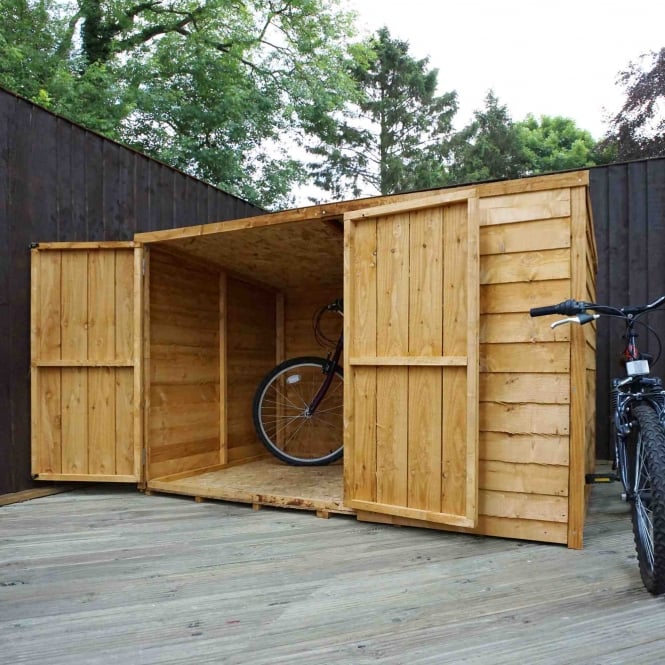 Mercia Overlap Pent Bike Store 4X6