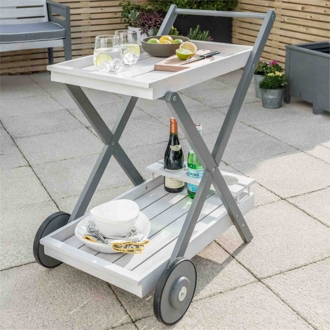 Norfolk Leisure Florenity Grigio Drinks Trolley