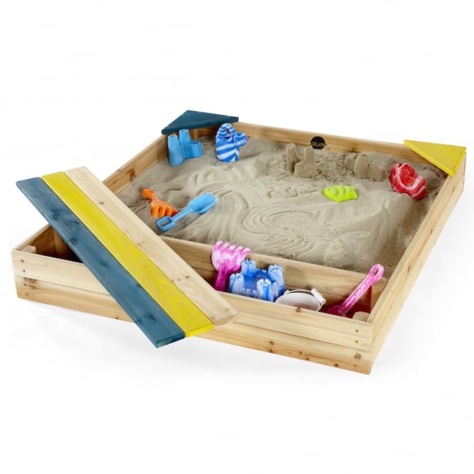 Plum Store-It Wooden Sand Pit