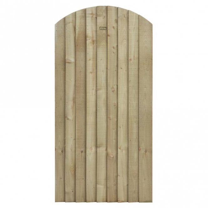 Rowlinson Featheredge Arch Top Wooden Gate