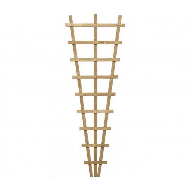 Rowlinson Heavy Duty Pressure Treated Fan Trellis