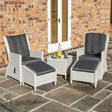 Prestbury Lounger Set - Putty Grey