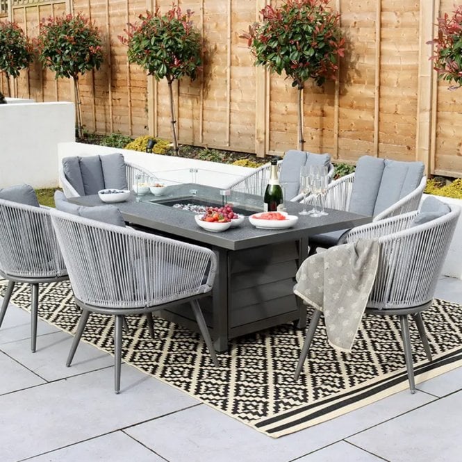 Royalcraft Aspen 6 Seater Fire Pit Set