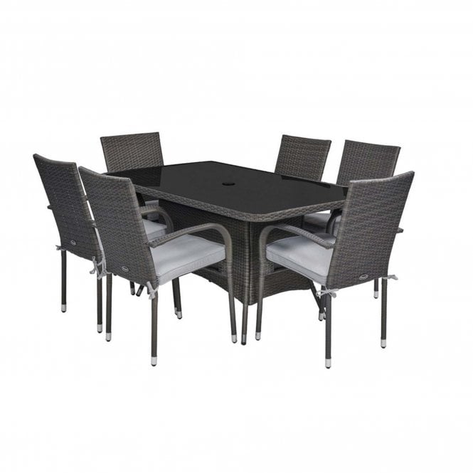 Royalcraft Malaga 6 Seat Rectangular Dining Set