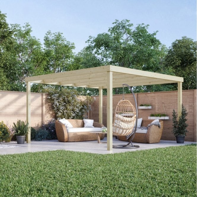 Rutland County Box Pergola 1.8m