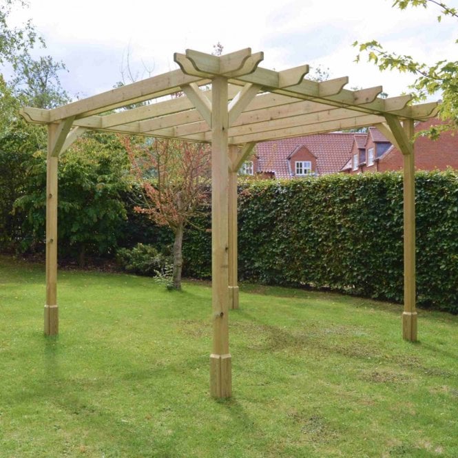 Rutland County Double Premium Pergola 1.8m