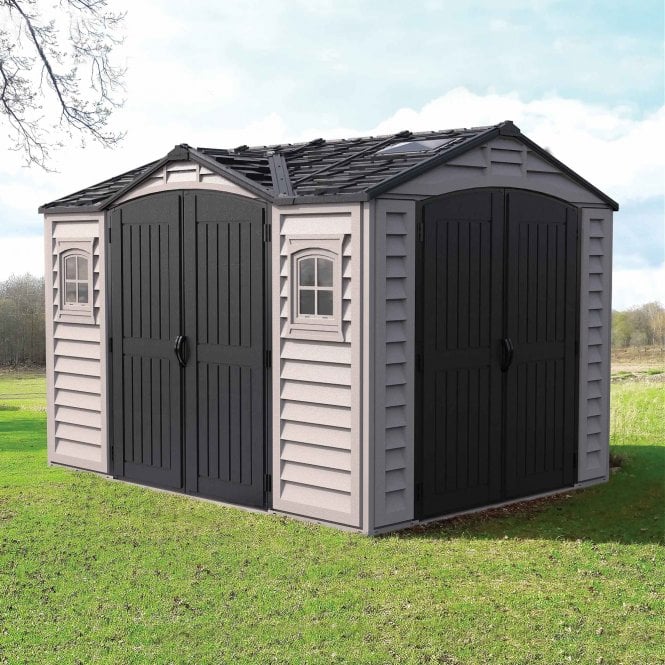 Saffron Apex Plus Vinyl Shed 10.5X8