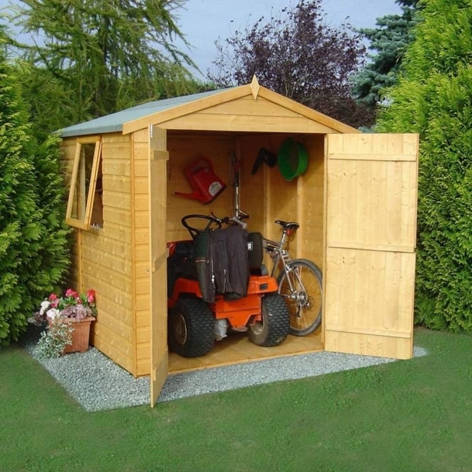 Shire Arran Shiplap Apex Shed 6X6