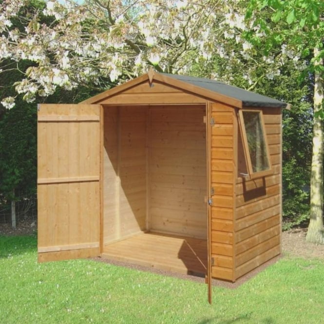 Shire Bute Shiplap Apex Shed 6X4