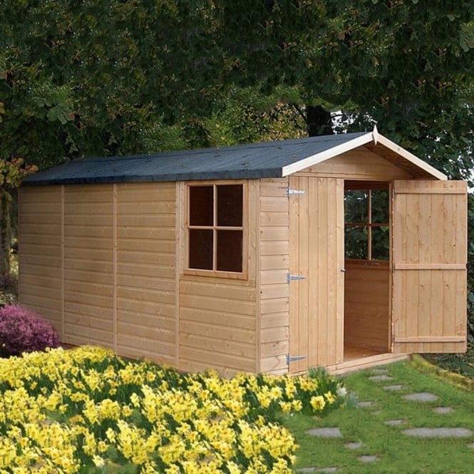 Shire Jersey Shiplap Apex Shed 7X13