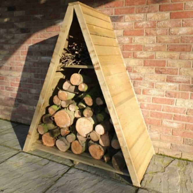 Shire Large Triangular T&G Log Store