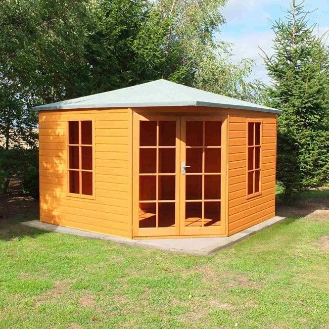 Shire Larkspur Summerhouse 8X8 With Georgian Windows