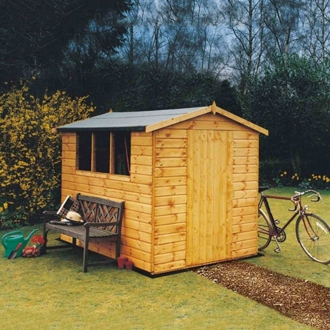 Shire Lewis Premium Shiplap Apex Shed 4X6