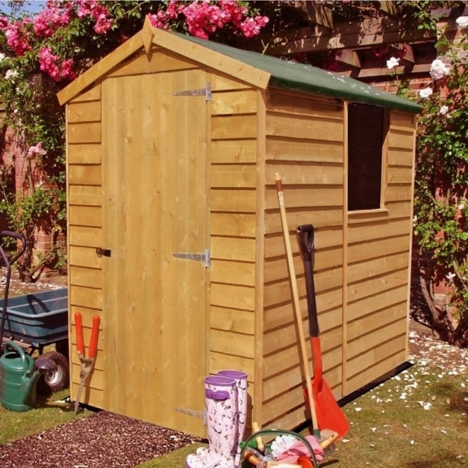 Shire Overlap Apex Shed 4X6