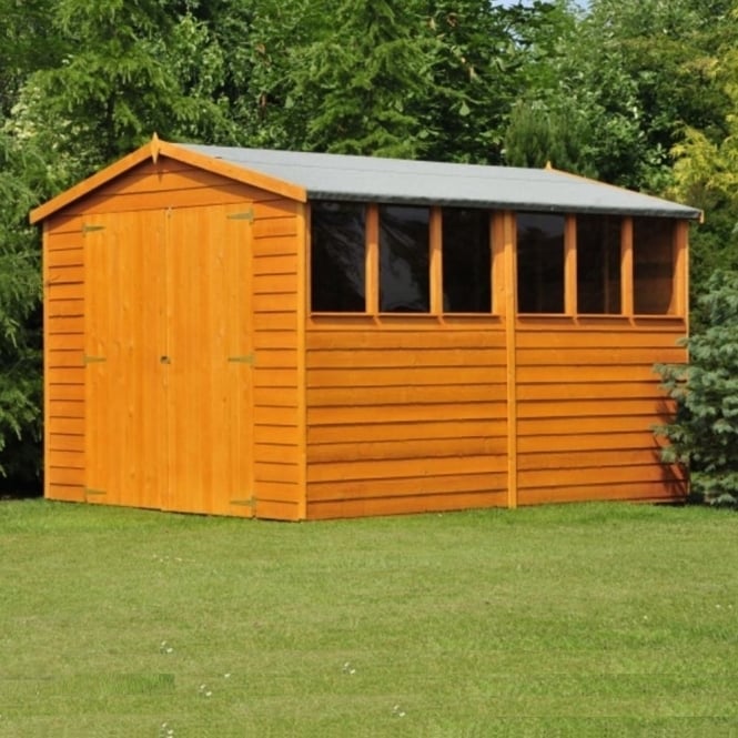 Shire Overlap Apex Shed 8X10