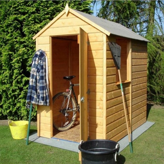 Shire Shetland Shiplap Apex Shed 4X6