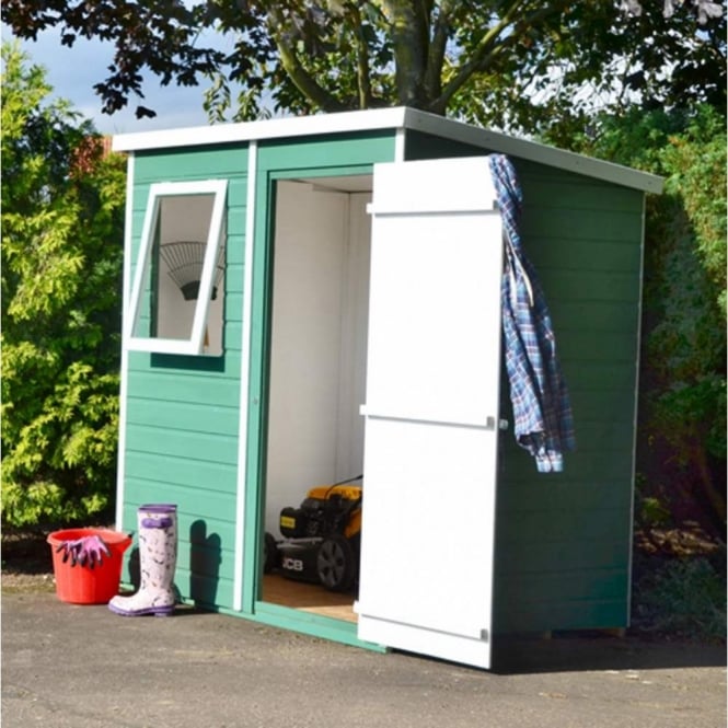 Shire Shiplap Pent Shed 6X4