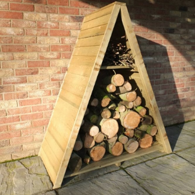 Shire Small Triangular T&G Log Store