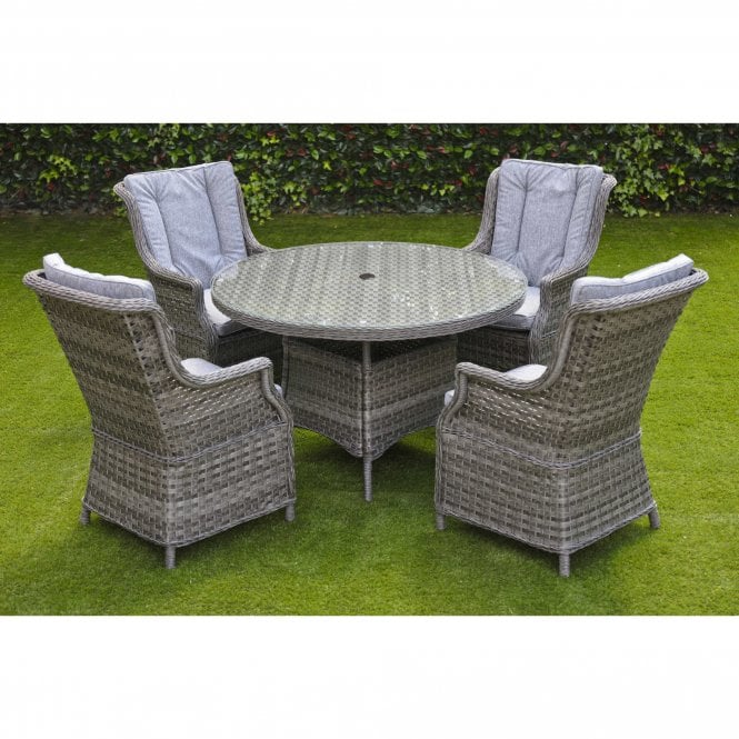 Stonemere Amalifi 4 Seat Round Dining Set