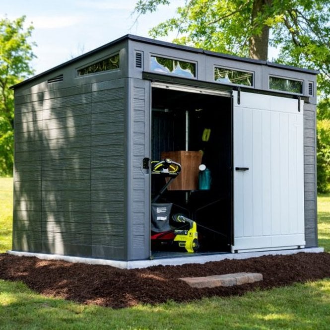 Suncast Barn Door Storage Shed 10 x 7