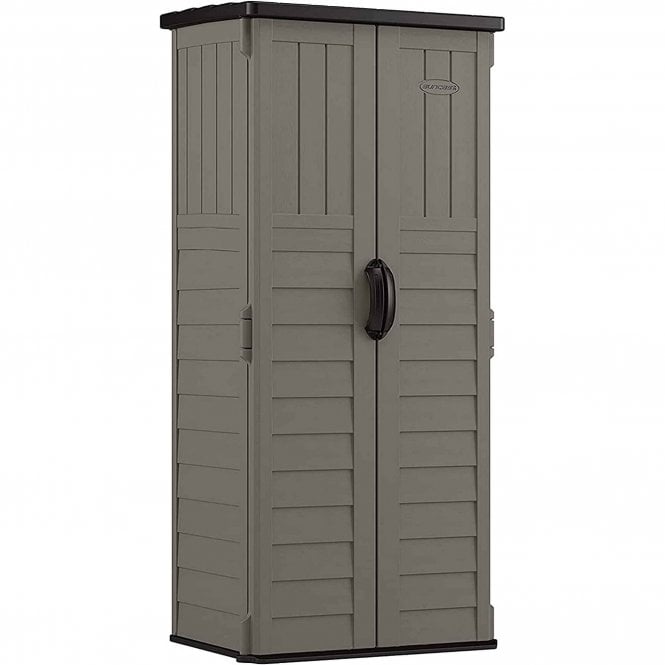 Suncast Mannington Vertical Shed 3x2 - Stone Grey