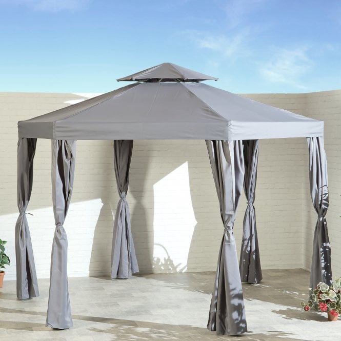 SunTime 3.3m Steel Hexagonal Gazebo