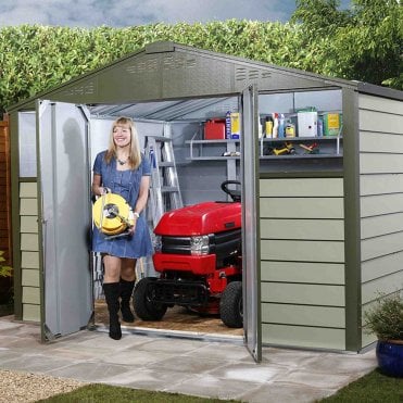 Titan 108 Metal Shed 10X8