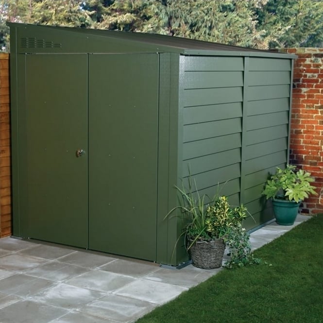 Trimetals Titan Pent 940 Metal Shed 4X9